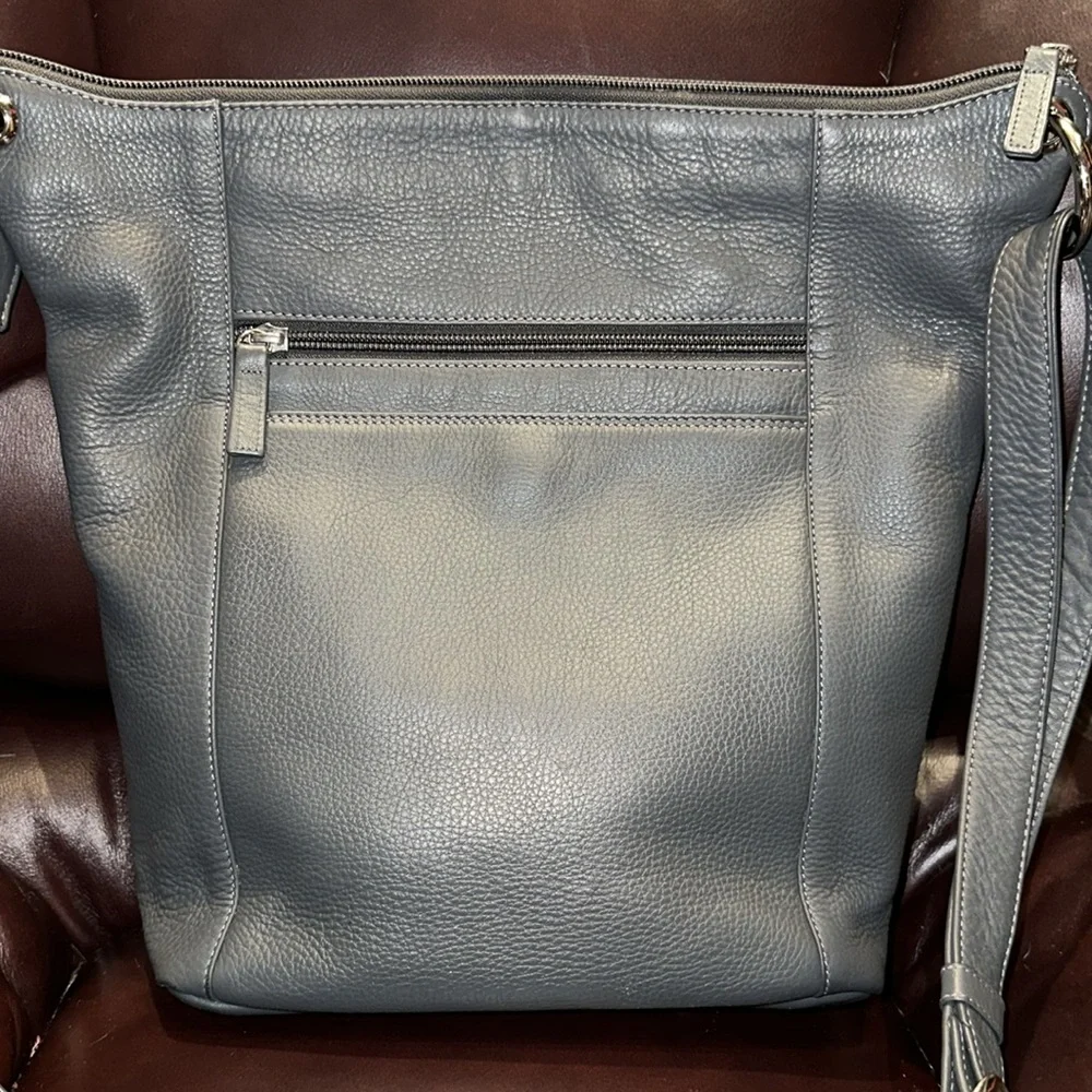 Derek Alexander Leather Bucket Bag - Picture 5 of 16